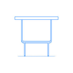 Furniture Side Tables End Tables Blu Dot Roundhouse Side Table Tall Vinyl Svg File, Free Vectors File